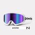 Phantom purple and white frame