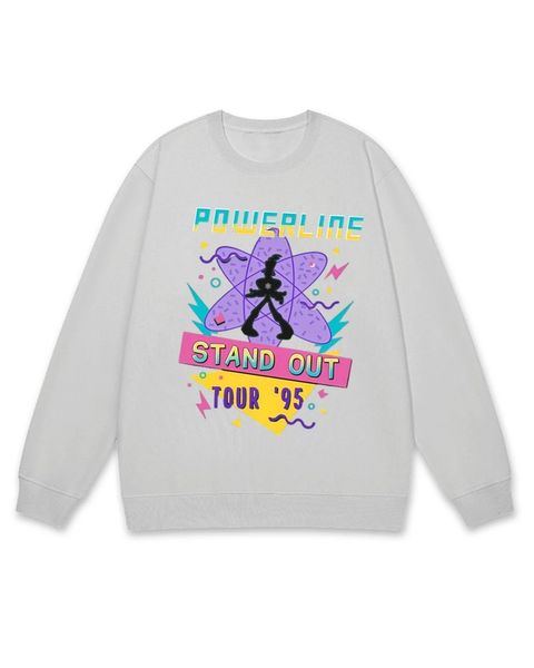 90s Retro Powerline Stand Out Tour Sweatshirt