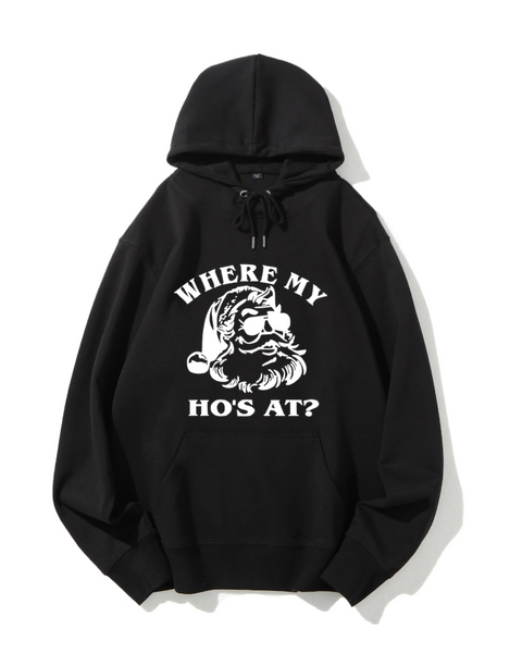 Trendy and Cool Santa Claus Classic Hoodie