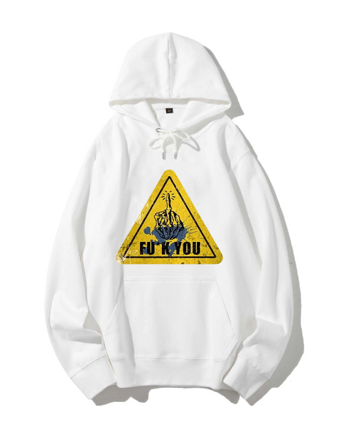 F*ck You Warning Classic Hoodie