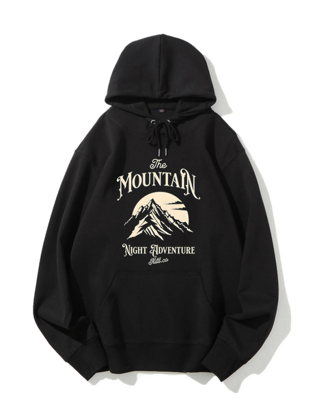 The Mountain Night Adventure Classic Hoodie