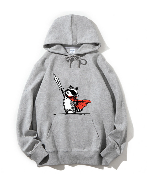 Hero Raccoon Classic Hoodie