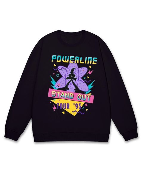 90s Retro Powerline Stand Out Tour Sweatshirt