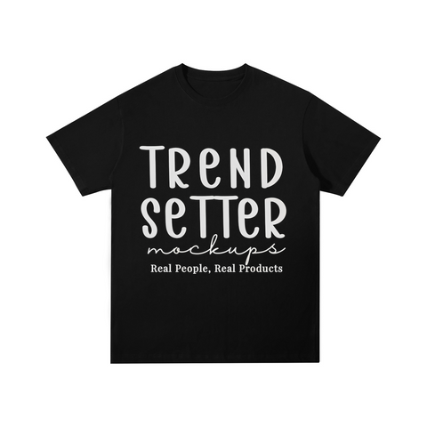 Trend Setter Mockups Cotton T-shirt