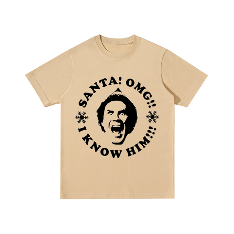 I Know The Santa Cotton T-shirt