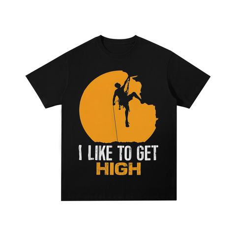 I Like To Get High Cotton T-shirt
