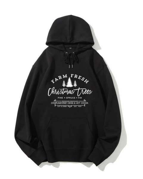 Farm Fresh Christmas Trees Classic Hoodie