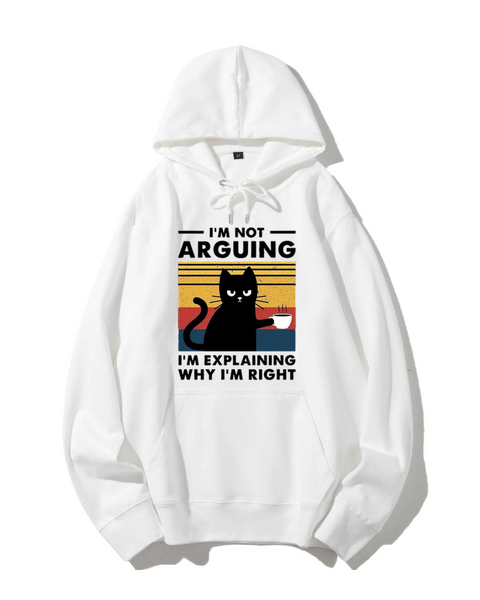 I'm Explaining Why I'm Right Classic Hoodie