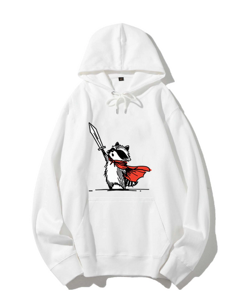Hero Raccoon Classic Hoodie