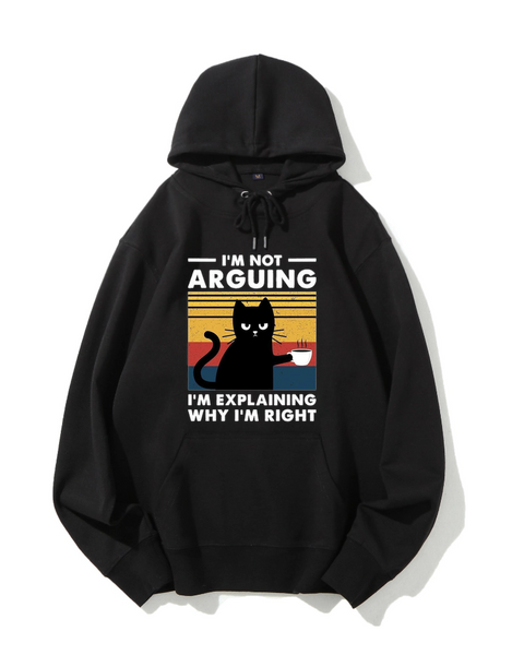 I'm Explaining Why I'm Right Classic Hoodie