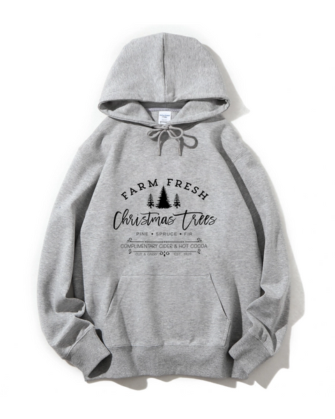Farm Fresh Christmas Trees Classic Hoodie