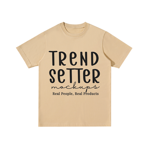 Trend Setter Mockups Cotton T-shirt