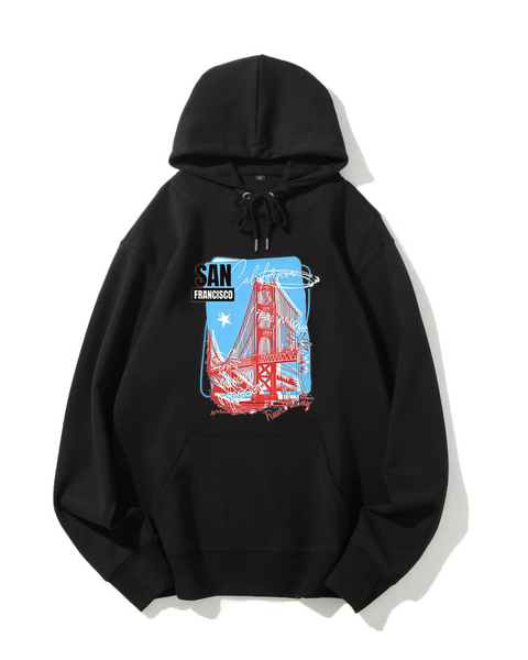 San Francisco Golden Gate Bridge Classic Hoodie