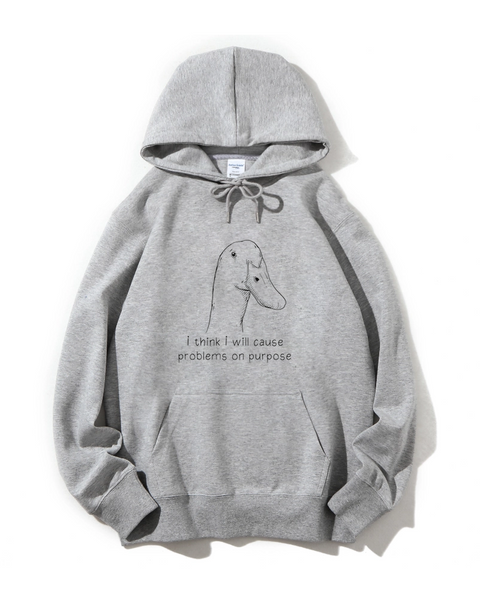 I Think I Will Cause Problems On Purpose Classic Hoodie