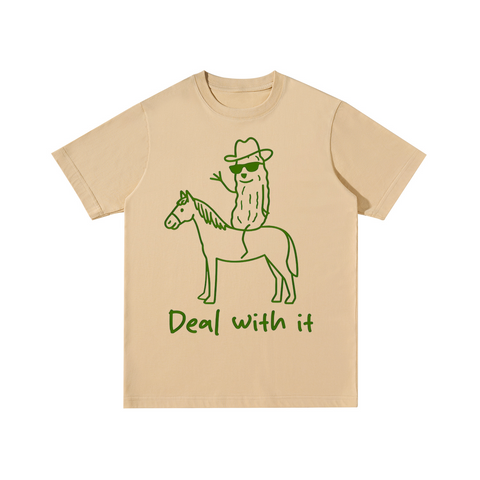 Deal With It Cotton T-shirt