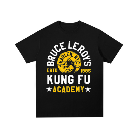 Bruce Leroy's Kung Fu Academy Cotton T-shirt