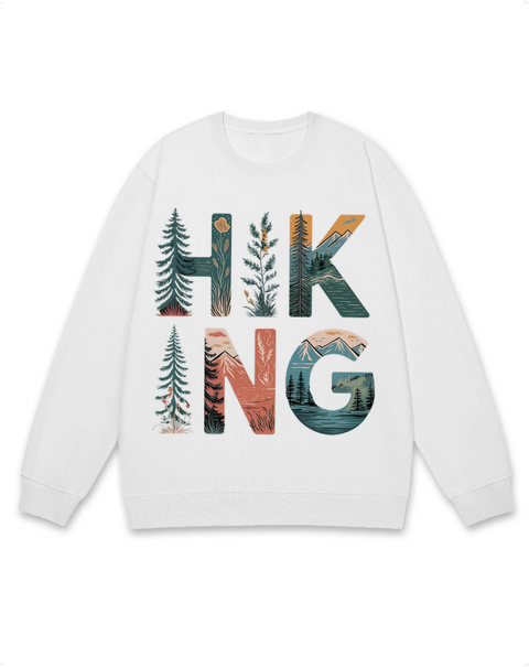The Nature And The Hiking Sweatshirt