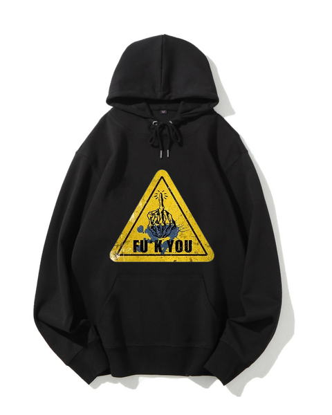 F*ck You Warning Classic Hoodie