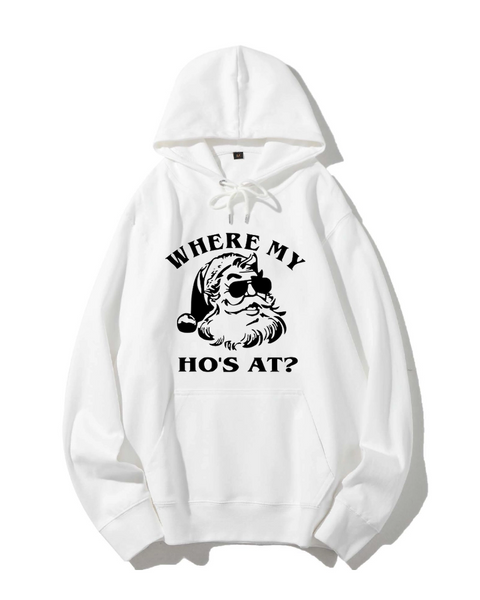 Trendy and Cool Santa Claus Classic Hoodie