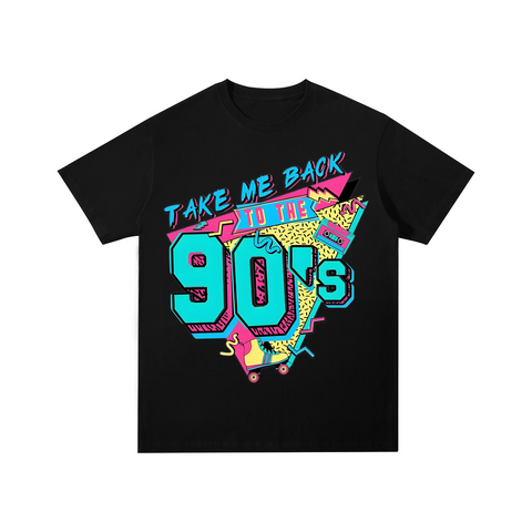 Take Me Back To The 90's Cotton T-shirt
