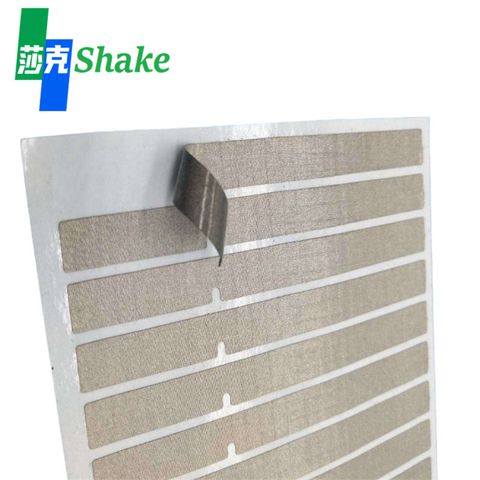 Troquelado de tejido conductor de blindaje