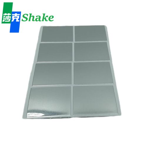 Cinta de papel de aluminio troquelada