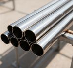 316L stainless steel tubes smooth cut end 15mm diameter