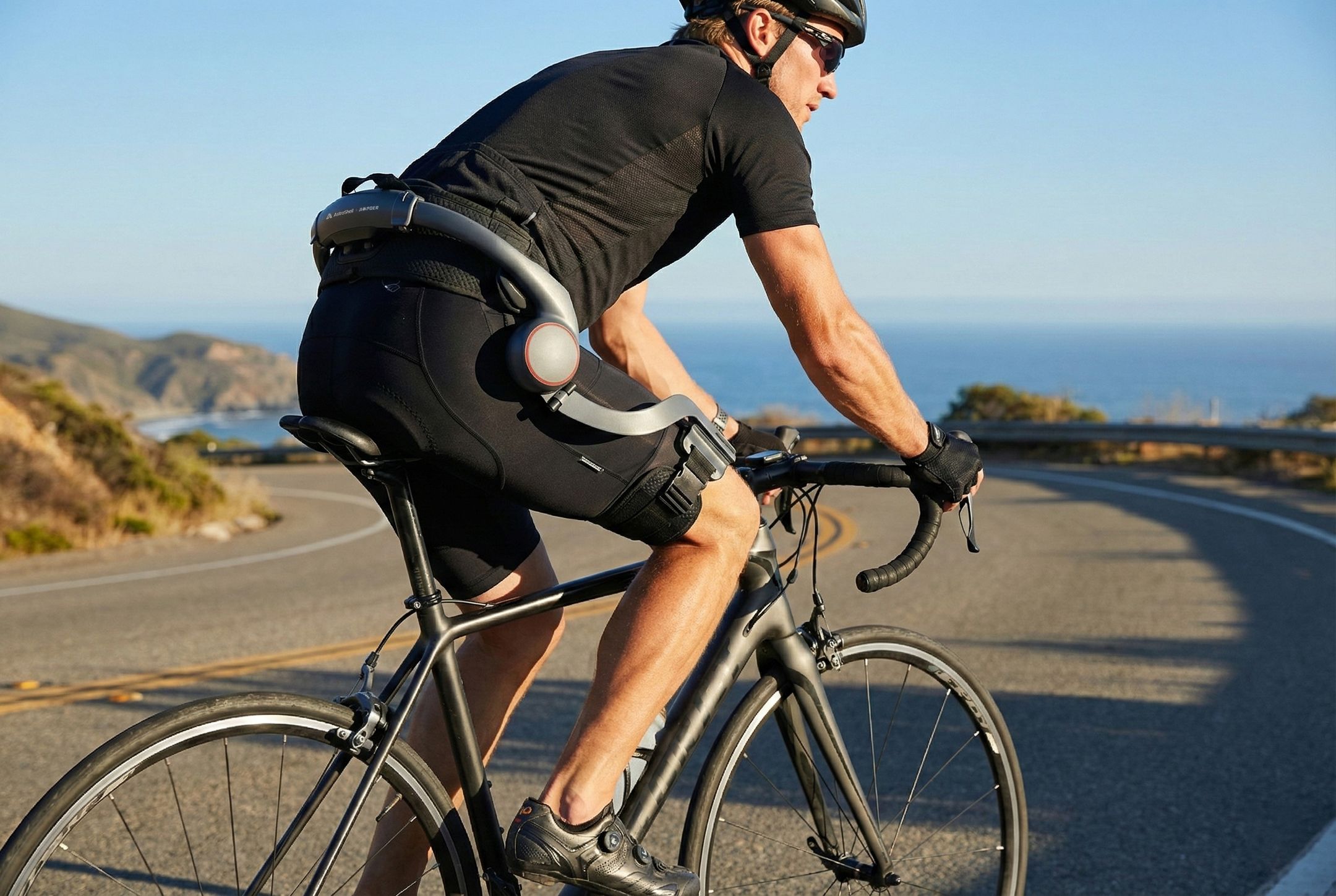 leg exoskeleton for hiking