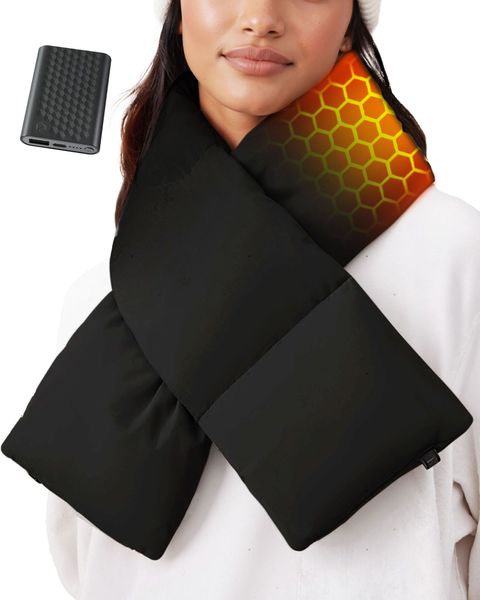 Bufanda acolchada térmica de grafeno para mujer