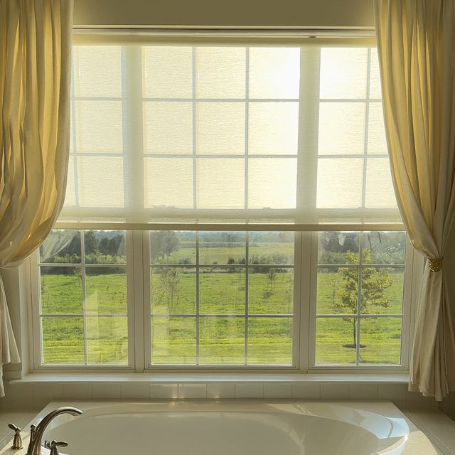 Modern Textured Roller Shades