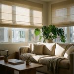 linen roman shades