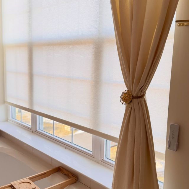 Modern Textured Roller Shades