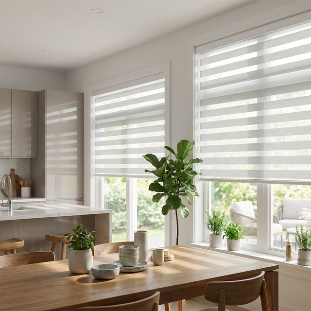 Wool-like Zebra Shades