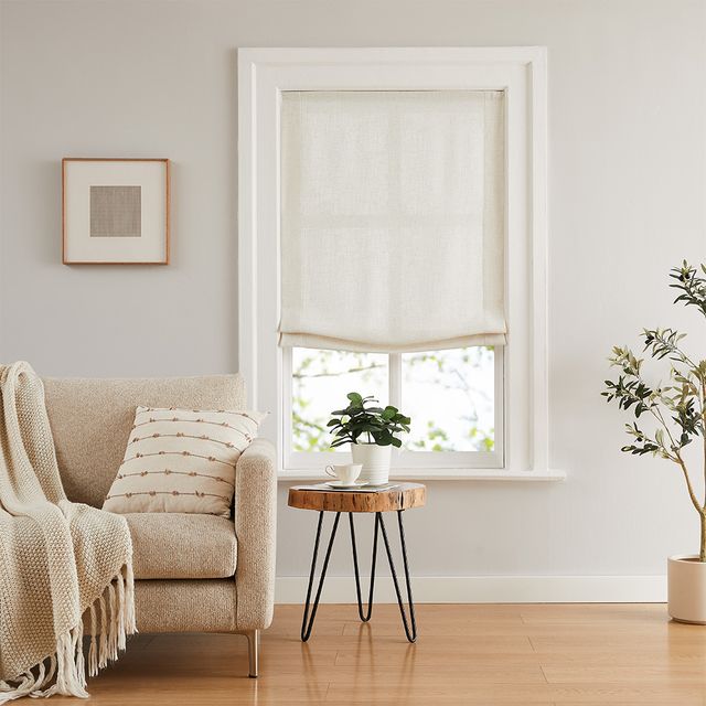 Lowen Linen Relaxed Roman Shades