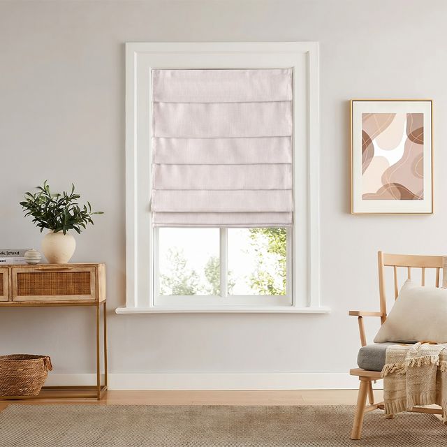 Lowen Soft Fold Linen Roman Shades