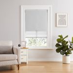 Cordless Modern Textured Dual Roller Shades