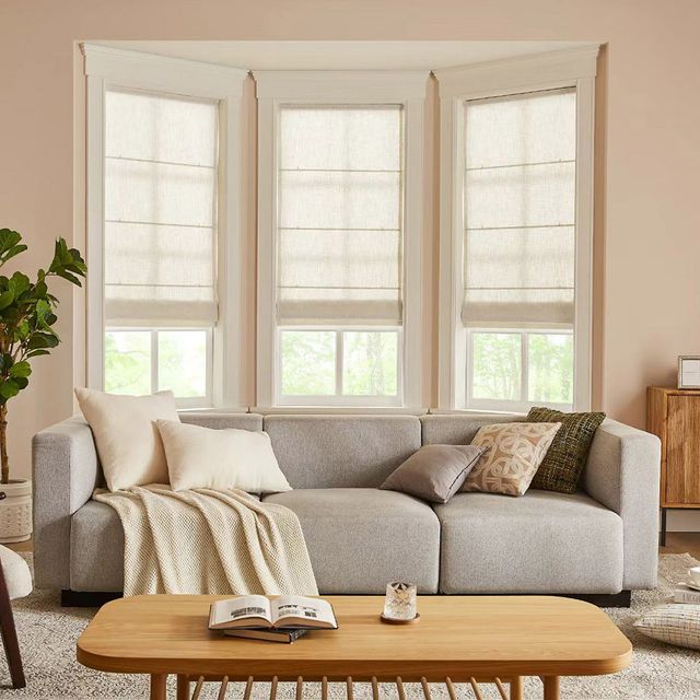 Lowen Linen Roman Shades
