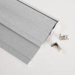 Cordless Modern Textured Dual Roller Shades