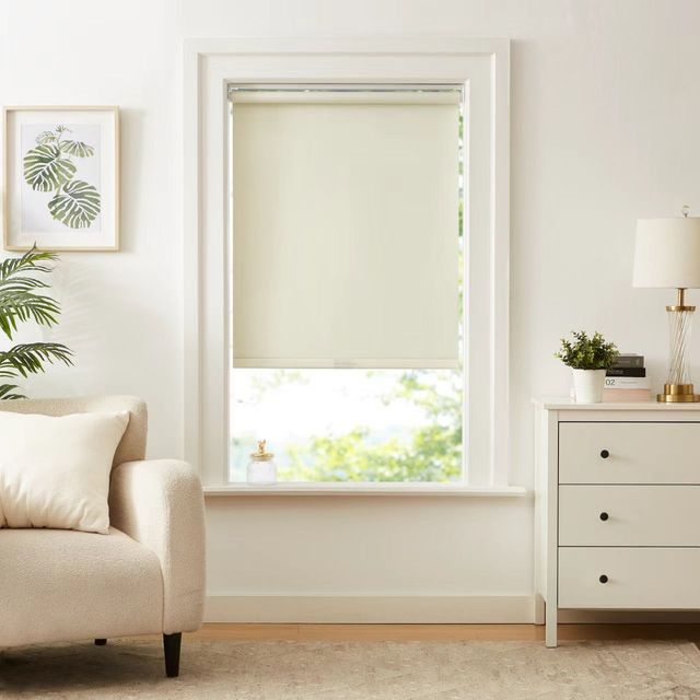 Vinyl Blackout Roller Shades