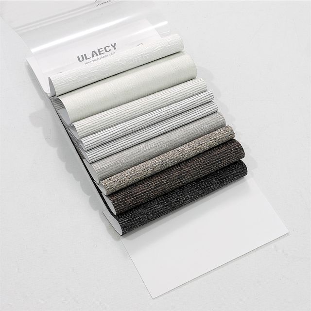 Modern Texture Roller Shades Swatch | Blackout