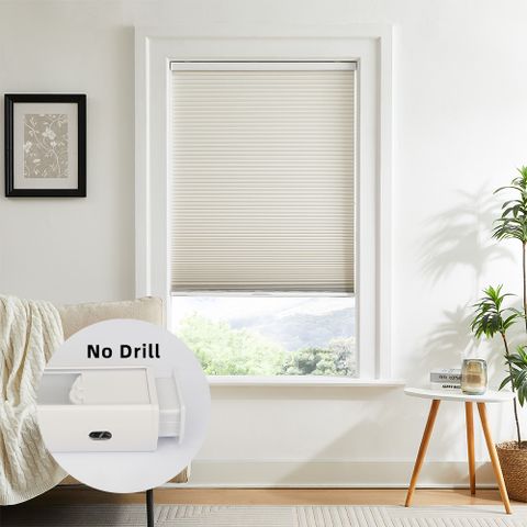 No-Drill Dual-core Cellular Shades