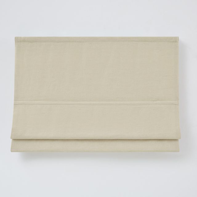 Luna Linen Roman Shades