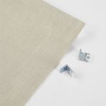 relaxed roman shades