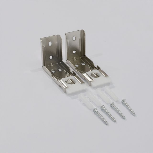 Motorized Dual Roller Shades Mounting Brackets