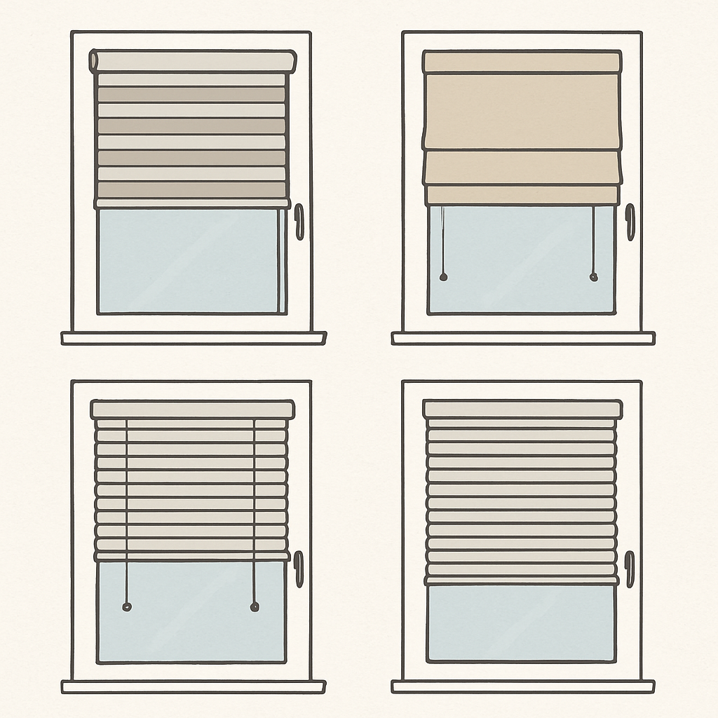Popular Types of Window Shades