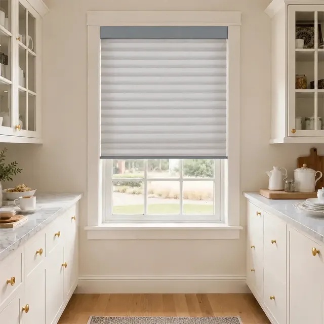 SOVOEN Striava Custom Motorized Light Filtering Sheer Shades