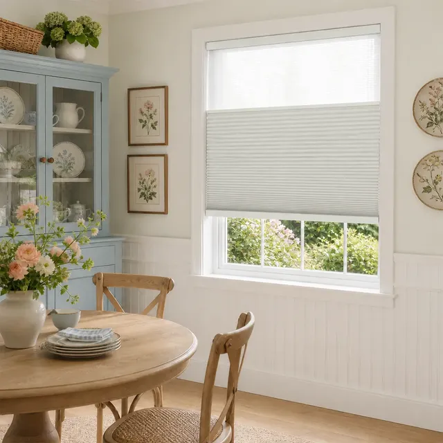 SOVOEN LineaCell Blackout And Light Filtering Day Night Cellular Shades
