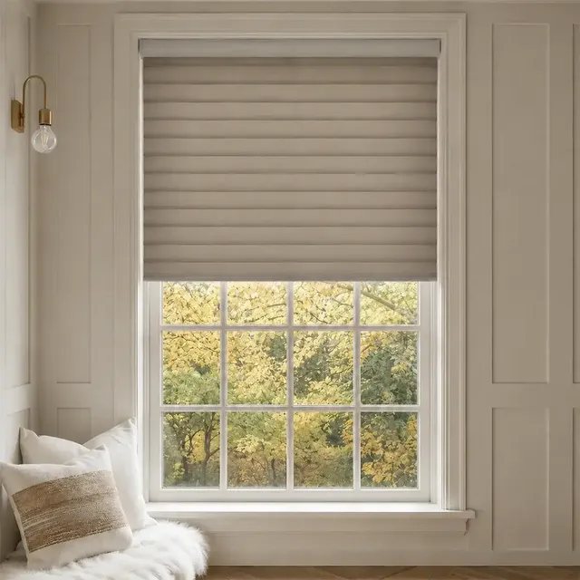 SOVOEN Noctelle Custom Motorized 100% Blackout Sheer Shades