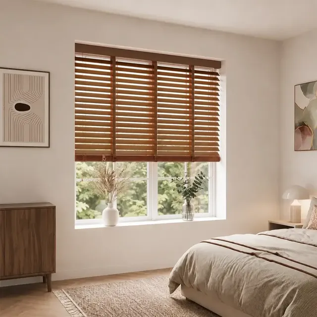 SOVOEN HorizonWeave Light Filtering Fabric Blinds