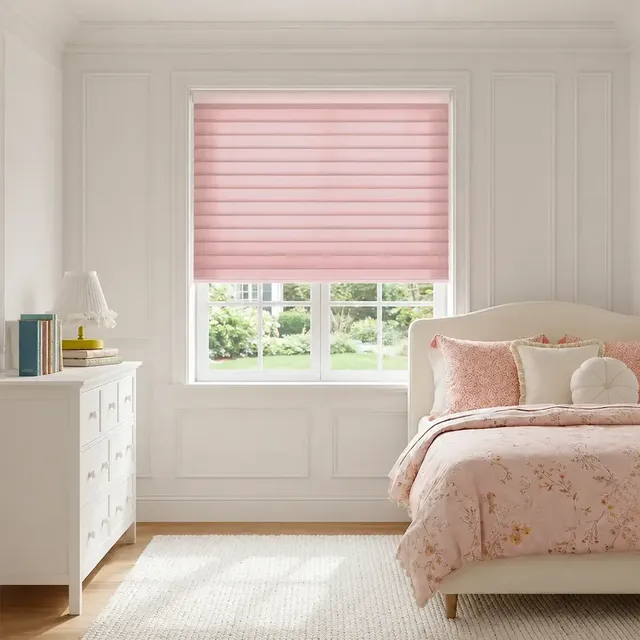 SOVOEN Noctelle Custom Motorized 100% Blackout Sheer Shades